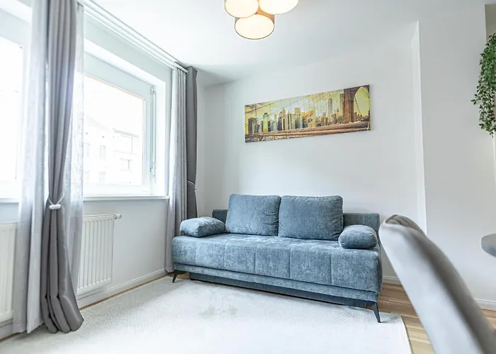 Apartmán Stylish 1br With Living 9 Min To Downtown Metro Nearby Vídeň